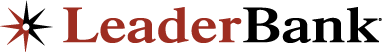 Leader Bank logo