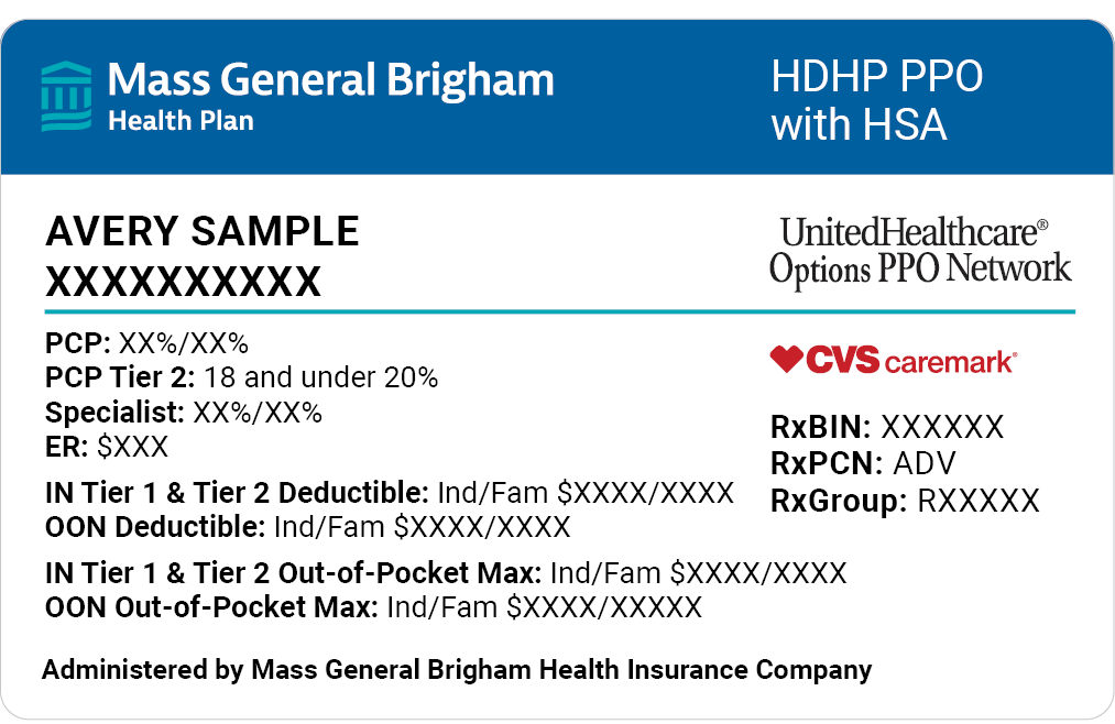 HDHP PPO with HSA Card Image